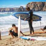 Surfing at Portuguese beaches - made easy by having a holiday home in Portugal